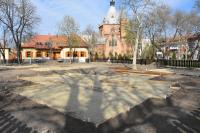 Készül az új játszótér a Tisza parkban